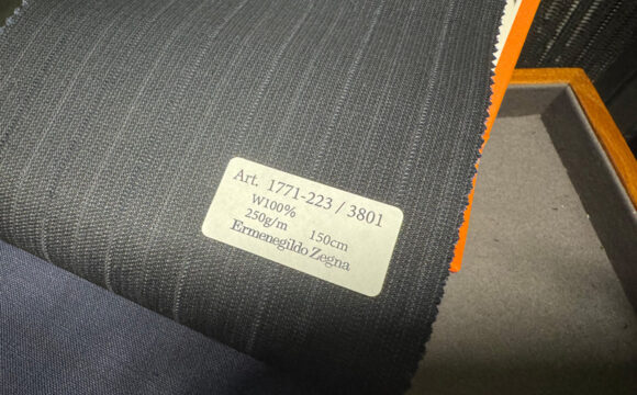 生地見本に250g/mとか書いてあるアレは「目付(めつけ)」と言う大事な